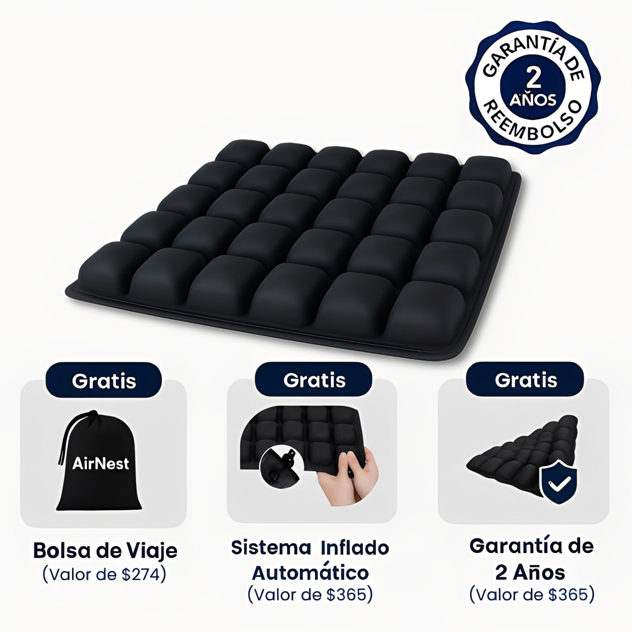 AirNest™ - Descansa y Siéntete Aliviado